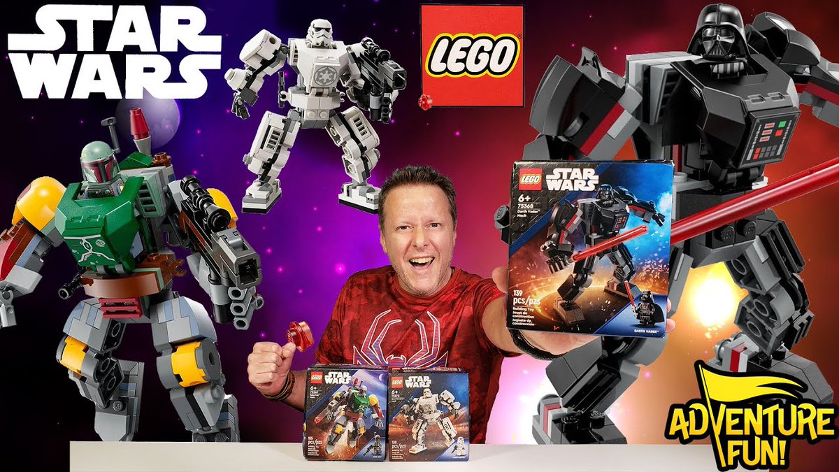 Lego Star Wars Darth Vader, Boba Fett And Storm Trooper Mechs Adventurefun Toy Review!
toynetwork.nl/lego-star-wars…

#Wars  #And  #Boba  #Fett  #Review #Trooper  #Adventurefun  #Storm  #Mechs  #Darth  #Vader  #Star  #Lego  #Toy
