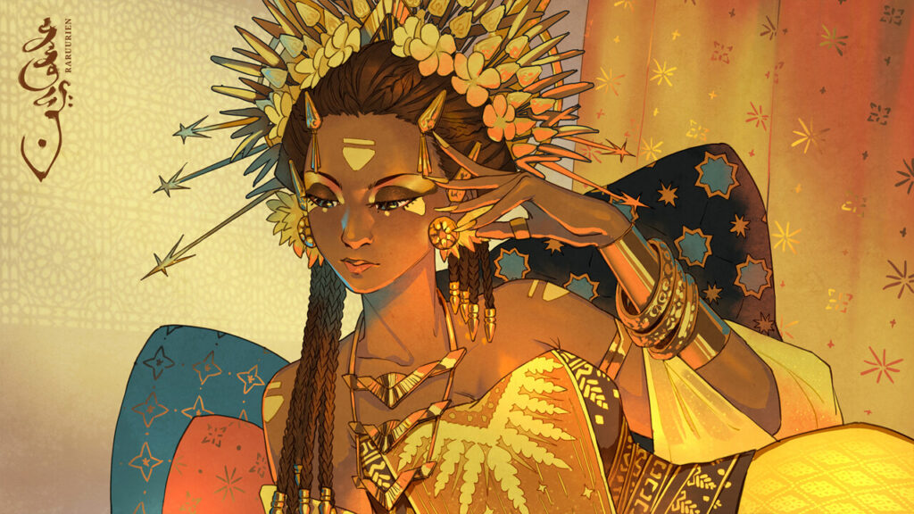 「The Art of Ann Maulina, a comic artist f」|IAMAGのイラスト