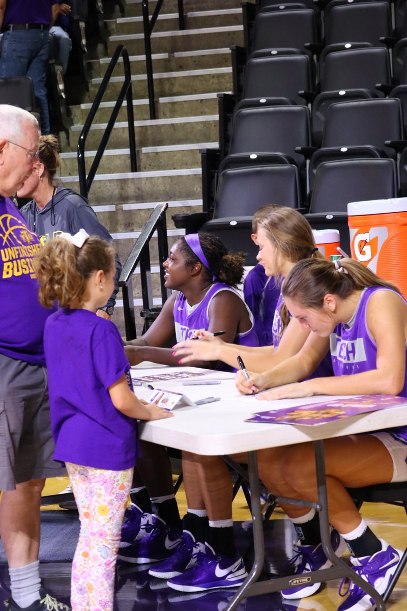 All smiles for Biscuits &amp; Basketball!