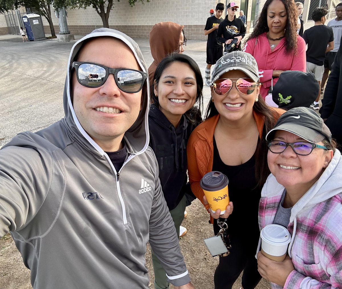 SherryMireles's tweet photo. Beaming with pride this morning! Congrats to all the kids in this inaugural year of middle school XC! We came, they ran, we cheered, they🏅 medaled! @MrGomezNISD @AmySerda @NISD_Athletics https://t.co/B0Jeg1XRGw