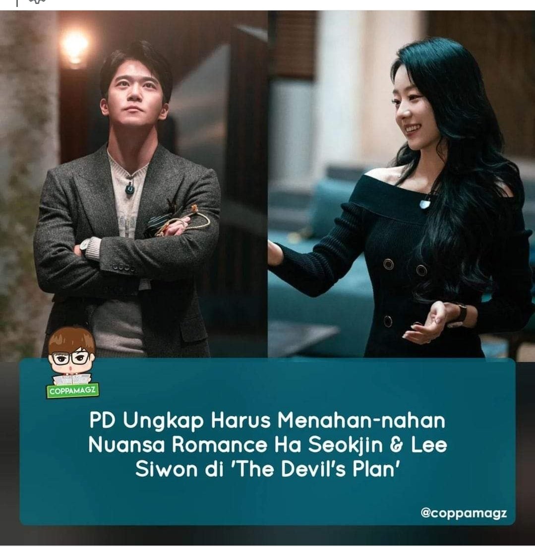 gonehaywiree's tweet photo. @kdramaland99 Read this somewhere ๐ณ #TheDevilsPlan #HaSeokjin #LeeSeewon #SEOKJIN #SEEWON
Source : https://t.co/wkFCxSeHbI https://t.co/A40UdQYVcs