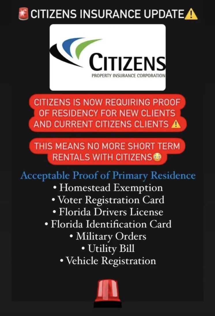 icaled's tweet photo. Estimados: la compañía de seguros de casa más grande de la Florida está pidiendo a clientes nuevos y existentes comprobar que sus propiedades son de residencia primaria, para eso necesitamos cualquiera de las pruebas que se mencionan en la imagen , gracias por el apoyo. https://t.co/9f2chnDel7