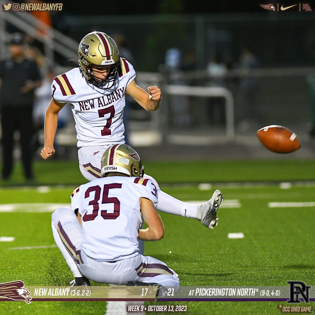 NewAlbanyFB's tweet photo. More pics from last night's game. https://t.co/zbAKoZsIur