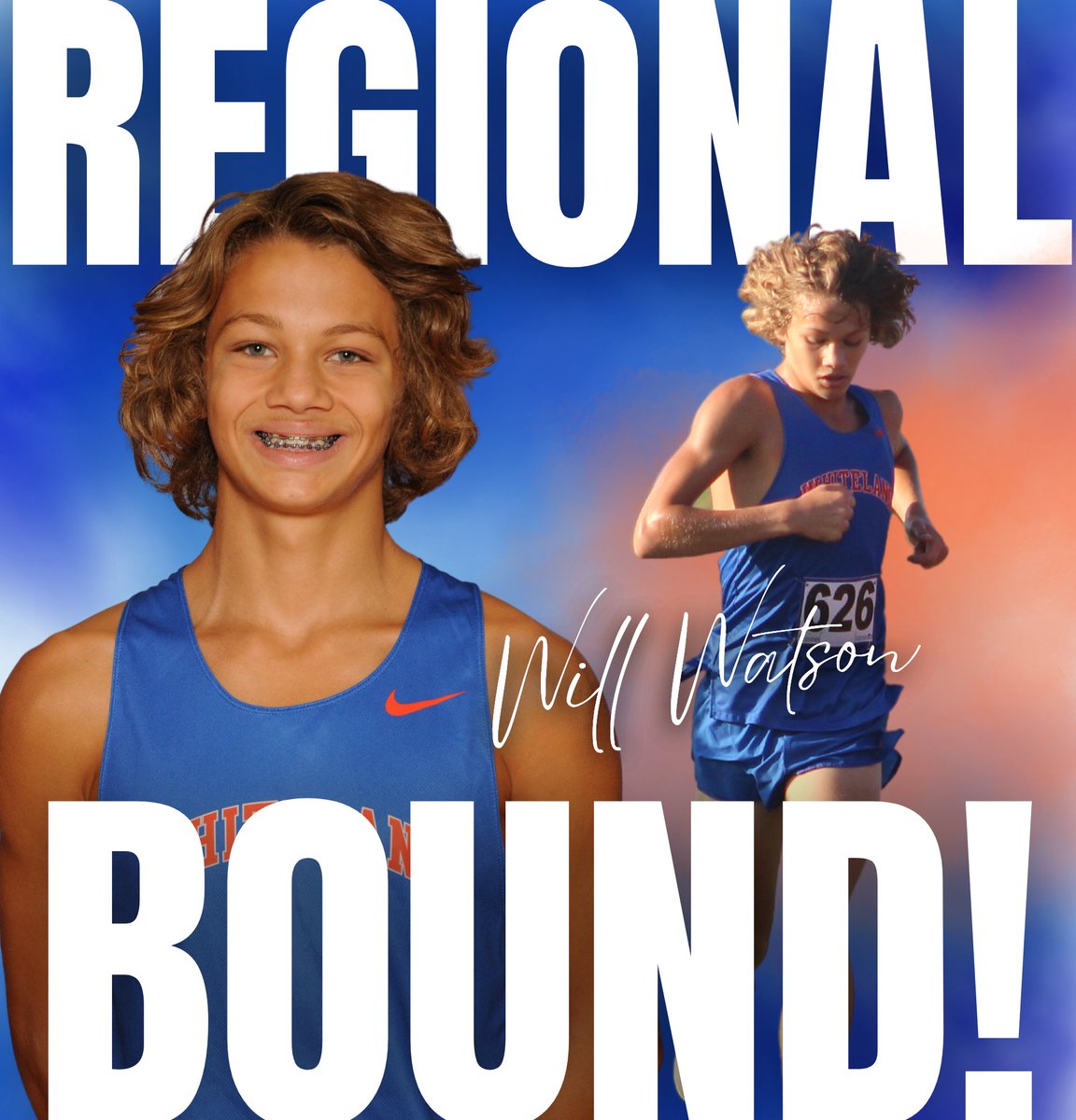 WhitelandBeat's tweet photo. Will Watson, Nolan Edens, and Matt Nino are headed to regional! Whiteland Boys XC places ninth in the Shelbyville Sectional and the two sophomores and senior are moving on in the postseason! https://t.co/9sa4olfoLZ