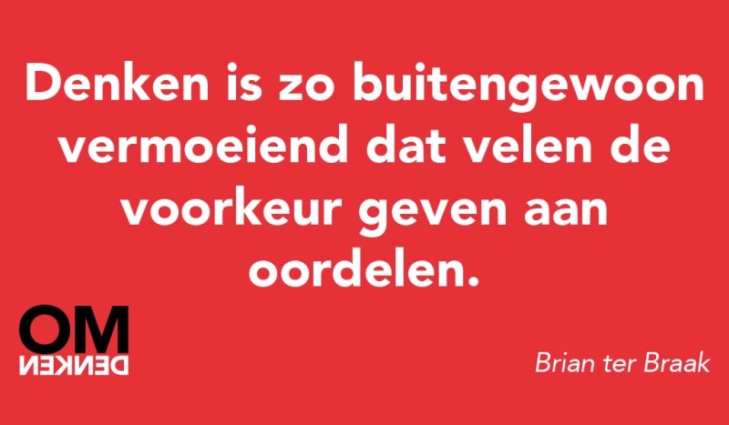 Elkaar de maat nemen. Kritiek leveren op een uitspraak/standpunt. Iemand of een organisatie onpartijdigheid verwijten. Je bent voor of tegen. Dat is wat ik te vaak zie bij gevoelige thema’s. Stel je oordeel eens uit, stel eerst eens vragen en wees ajb wat milder! #omdathetkan