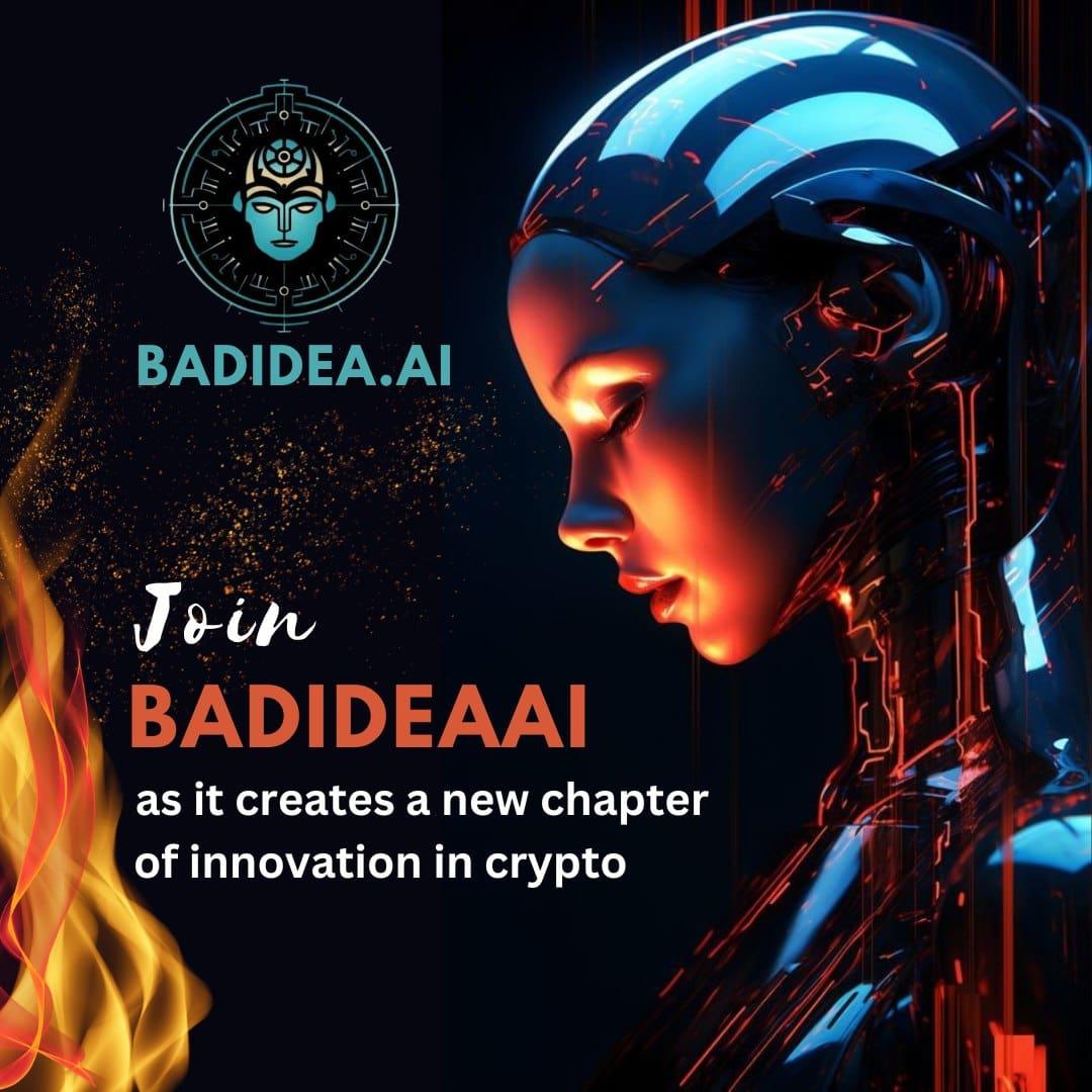 bedegab11_CMT's tweet photo. The #BADAIDEAAI initiative is a transformative force, reshaping our strategies for innovation and entrepreneurial endeavors.
@badideaai π₯
πhttps://t.co/smQrwQg3Z7π
$SHIB $BAD ππ°
#Crypto_Marketing_Titans https://t.co/F9jWUXXGXN