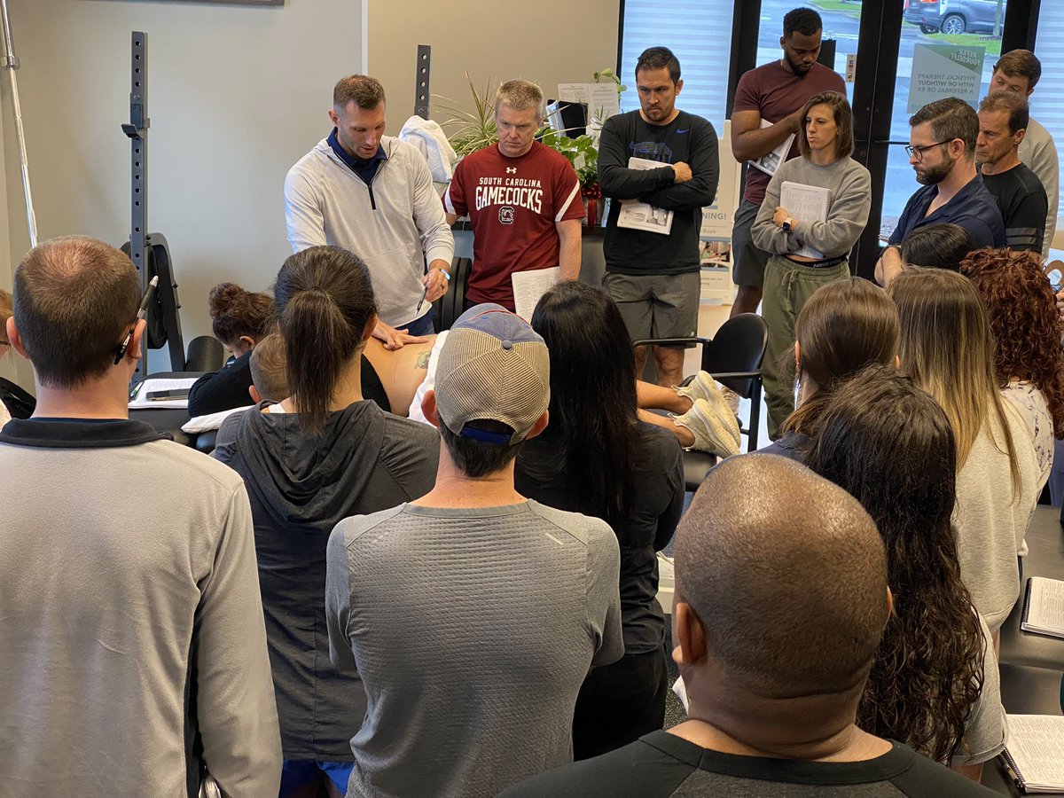DrB_Forbes's tweet photo. Day 2 of DN-2 in Charlotte, NC is underway! Over 30 driven clinicians leaning highly skilled Dry Needling techniques to optimize their patient care and outcomes!
#AAMT #Osteopractor #DryNeedlingInstitute #CertDN #BestEvidenceBestPractice
@Osteopractor @PaulBliton @PatrickGorby https://t.co/M51xRjSMy7