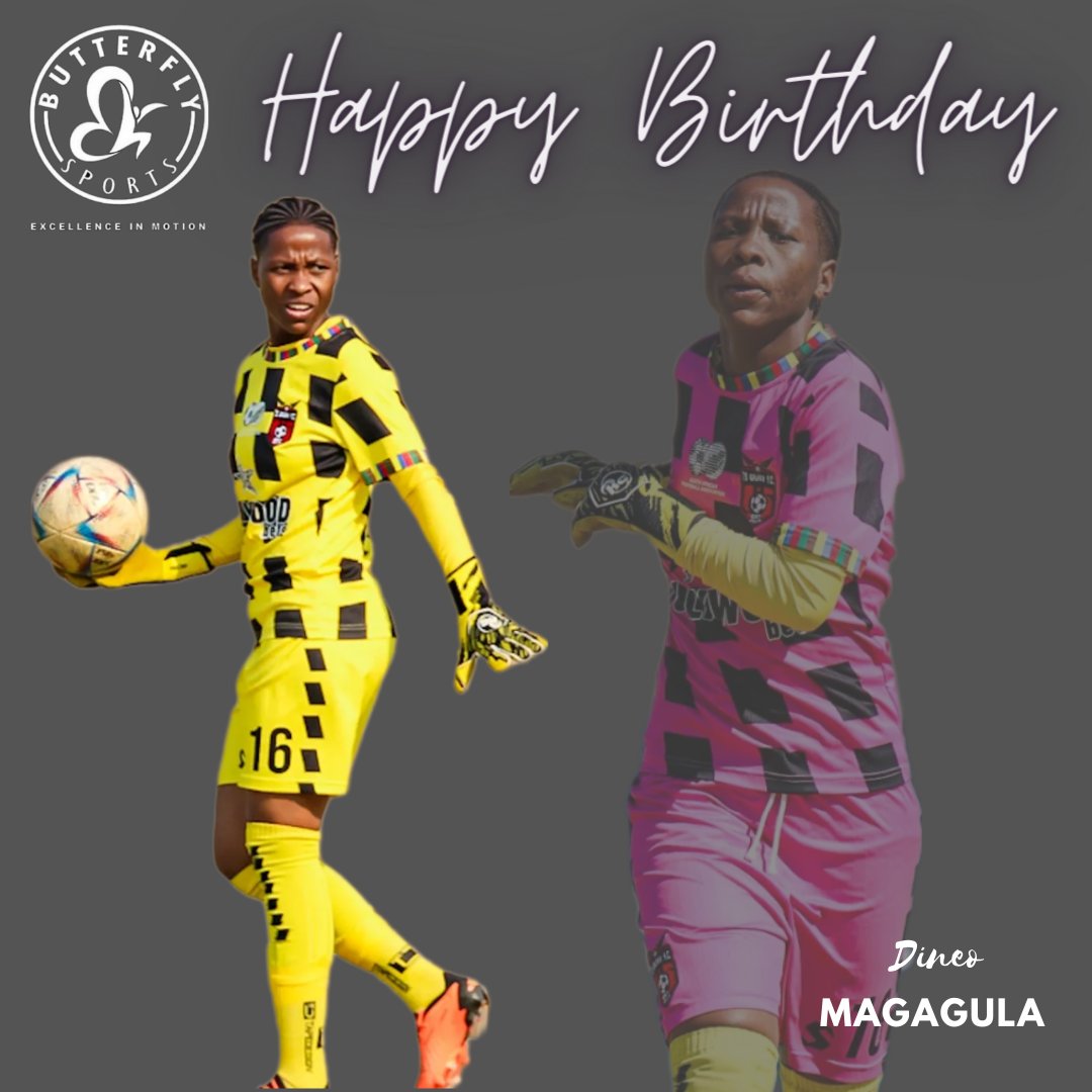 Butterfly_Sport's tweet photo. Happy birthday Dineo "Dinny" Magagula. May you see many more beautiful ones to come 🎂🎉🎊
#ButterflySports🦋 #ButterflyTalent⚽️ https://t.co/mtAxZT6bWR