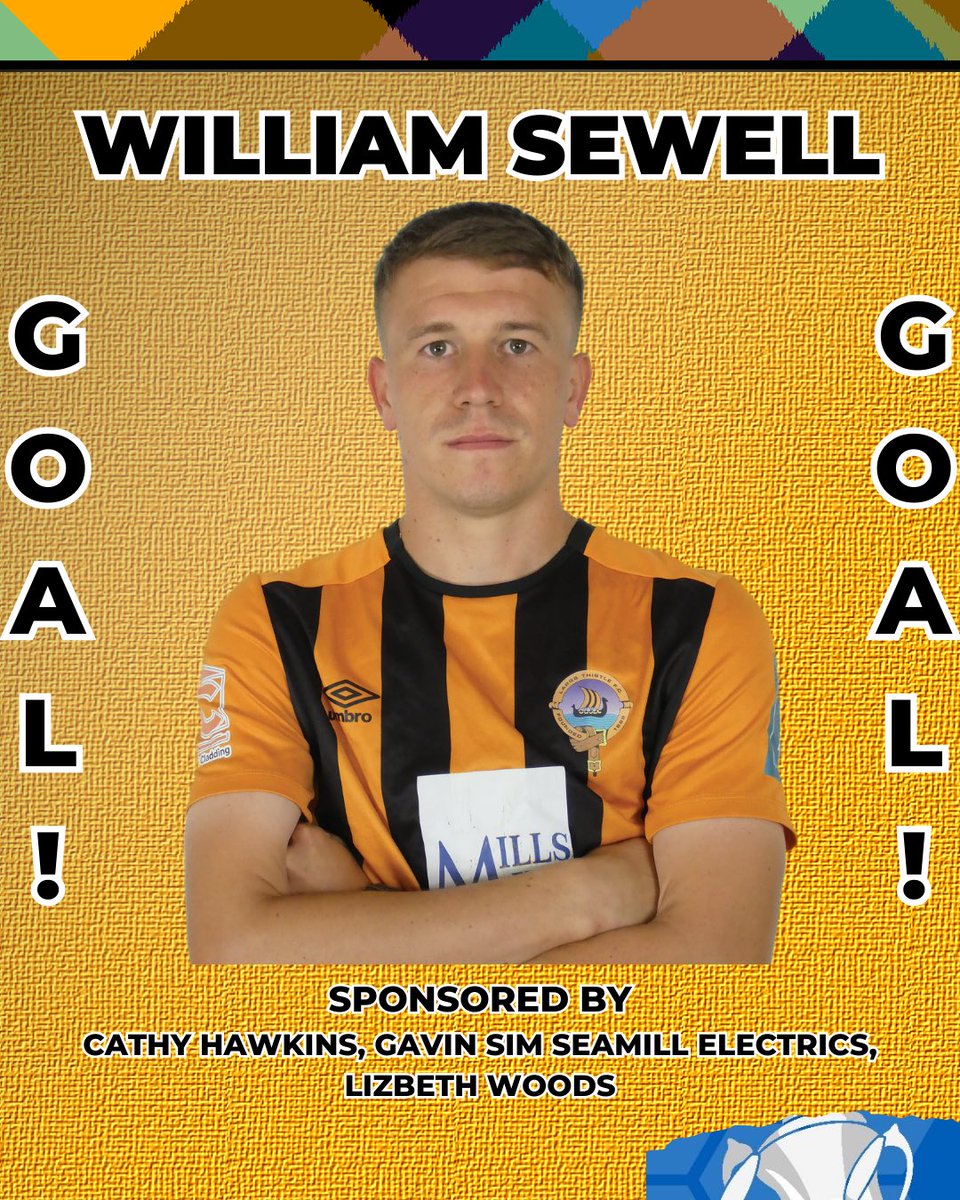 LargsThistleFC's tweet photo. GOOOOOOOOAAALLL Largs! William Sewell, from the penalty spot. Yes, yes!

76 minutes played. Jeanfield 0, Largs 1. What a time to score. https://t.co/8efddw3tbx