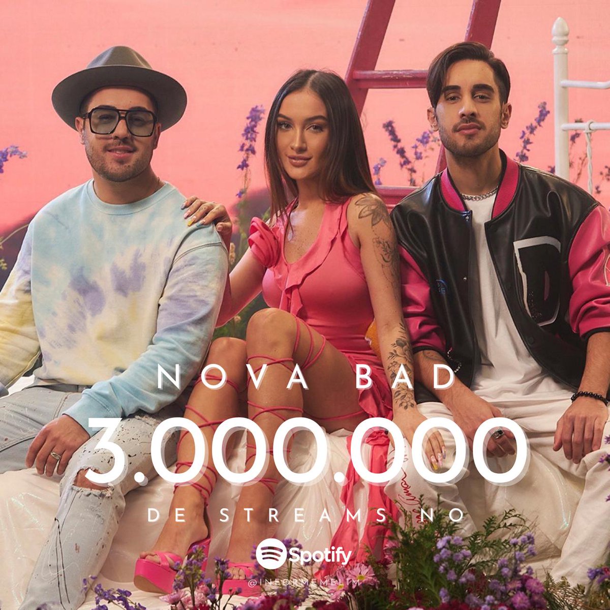 informemelim's tweet photo. Single do álbum "Quintal", Nova Bad atingiu 3 milhões de streams no Spotify 💘 https://t.co/AOZri6UfnY