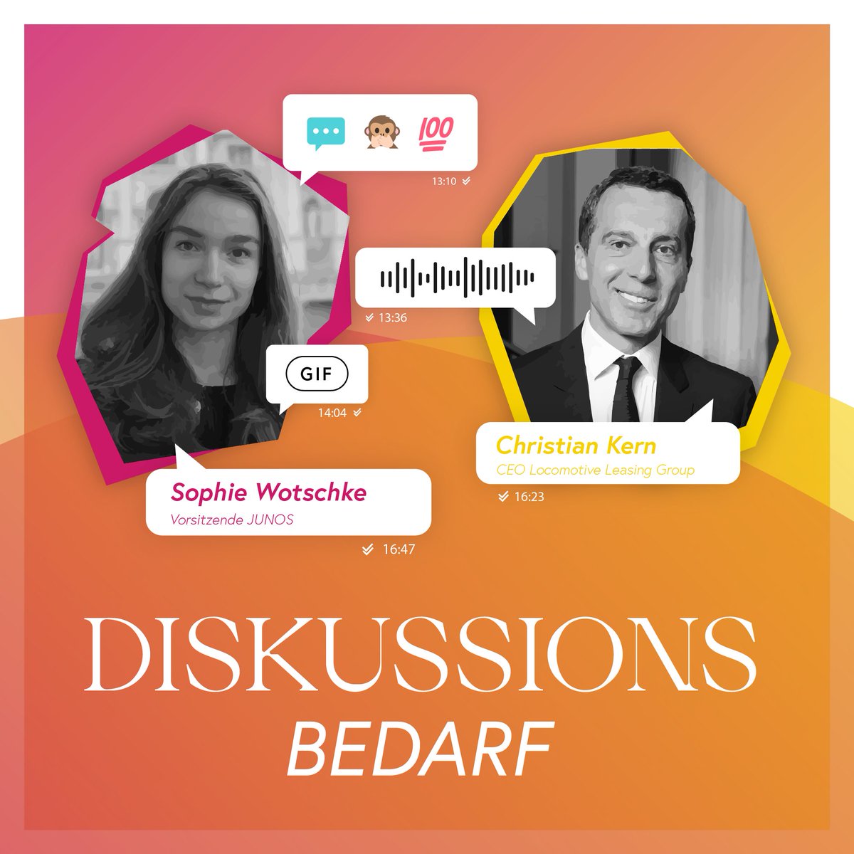 junos_at's tweet photo. Lieber @oe24at, wir müssen euch enttäuschen. 😉 Wir gründen keine Liste JUNOS-Kern, sondern wir starten mit unserem neuen Podcast „Diskussionsbedarf“.  

Unser erster Gast: @KernChri ! 

Wir sollen in Ö wieder viel mehr diskutieren, statt streiten!

https://t.co/Y4kfSpWovS https://t.co/jtPVaGdILW