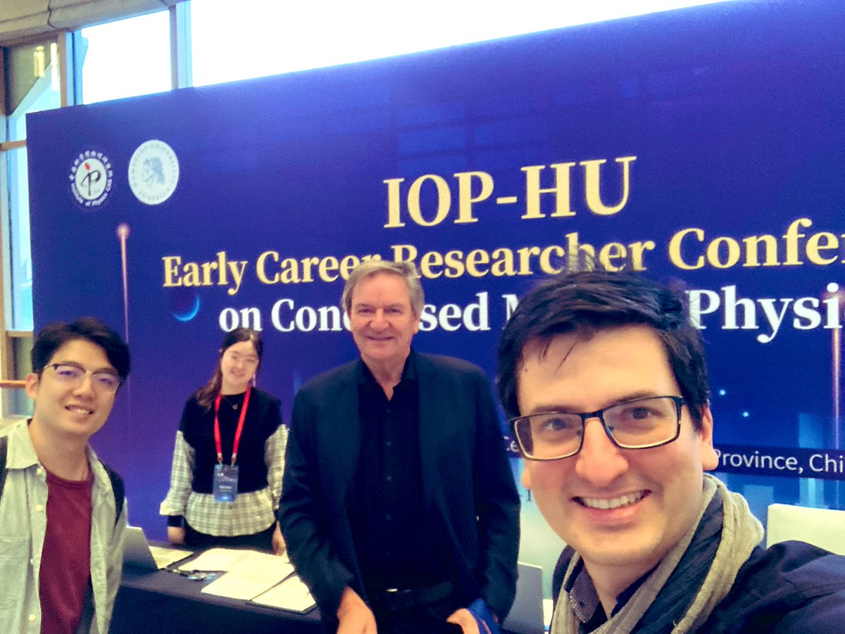 PalmaLab_'s tweet photo. Our first in-person IOP-HU ECR conference co-organised by @IRISAdlershof @HumboldtUni in Liyang is at its full strength, feat. rotational 18T STM (S Pan), spatial pm-resolution Raman (ZC Dong), and esp. appearance by B. Haas (EELS Nion TEM) with our group https://t.co/DYh7l2arOv