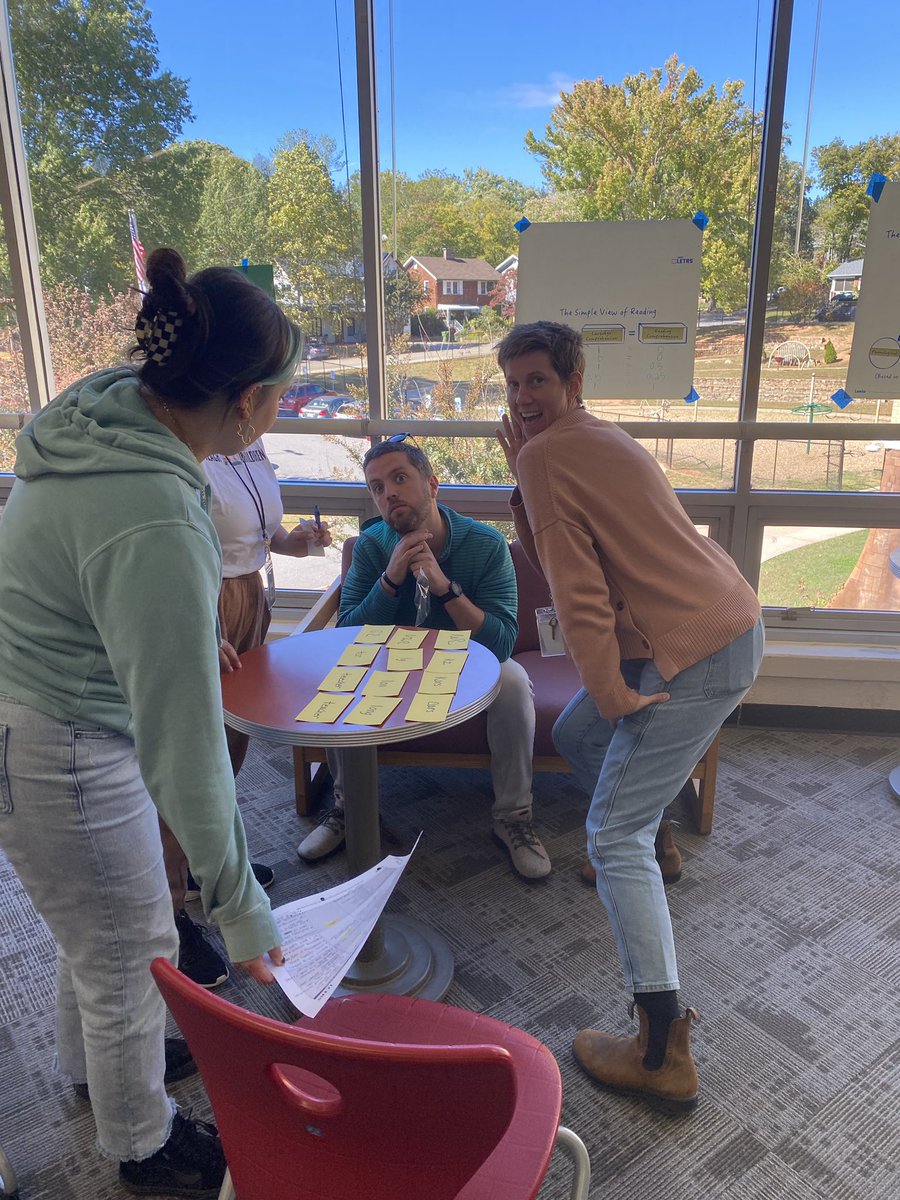 Loved my LETRS Unit 1 training with Asheville City School teachers! ELS Molly Peeples is amazing!  <a href="/ACSFedPrograms/">Sarah Cain</a> <a href="/NCDPI_OEL/">NCDPI Office of Early Learning</a>