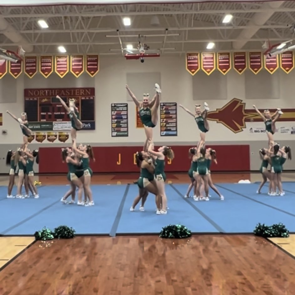 eversolecheer's tweet photo. Heading back to THE NEST with a clean sweep of our second competition of the season. 🧹
Tumble team: 1st place 🥇
Stunt team: 1st place 🥇 
Non tumble team: 1st place 🥇 
Best choreography award
Stunt team : OVERALL GRAND CHAMPIONS! 🏆 https://t.co/CdtFSdbi51