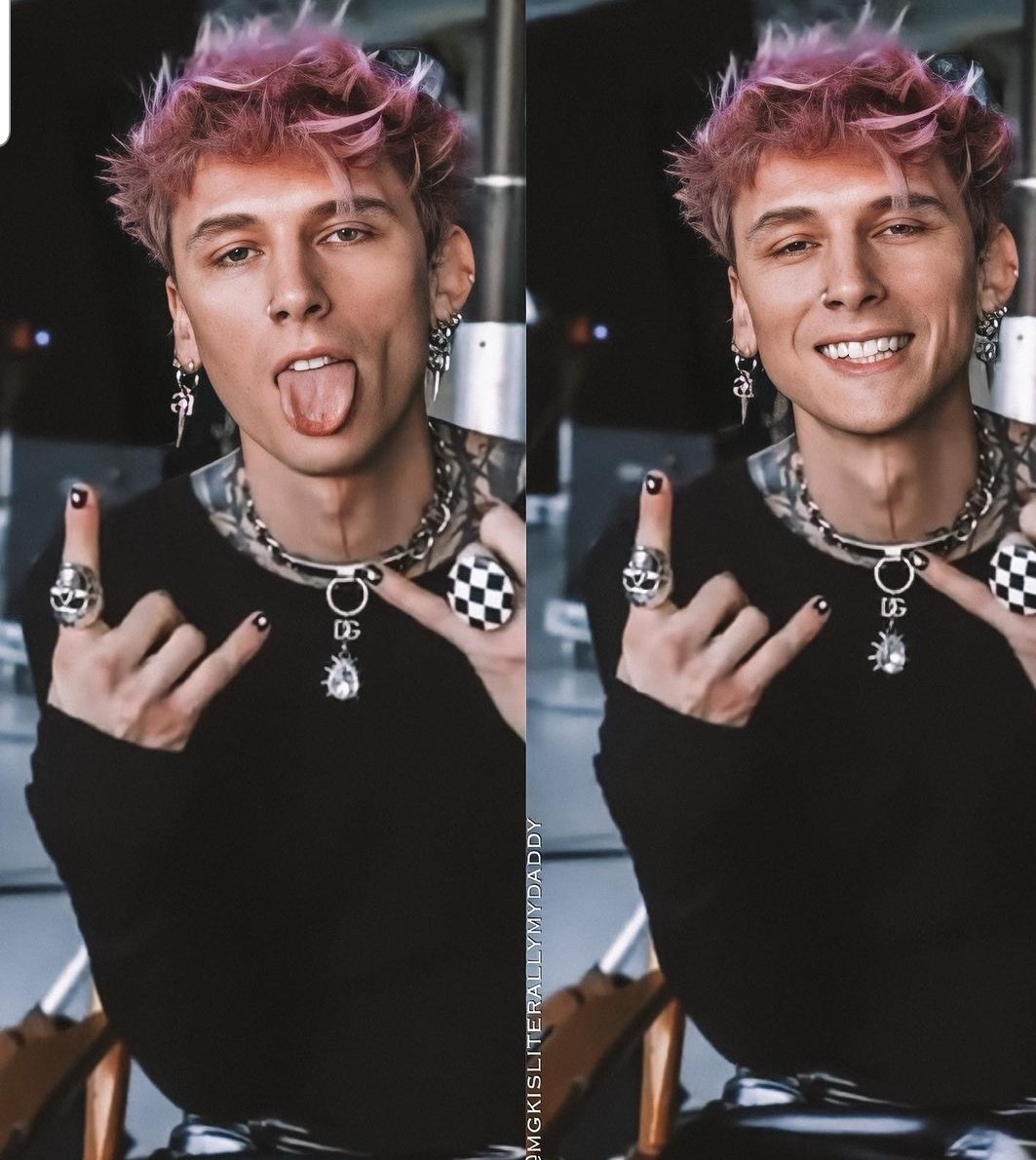 The pink era! The main stream sellout tour was something else! Colson is handsome af🥵 <a href="/machinegunkelly/">mgk</a>