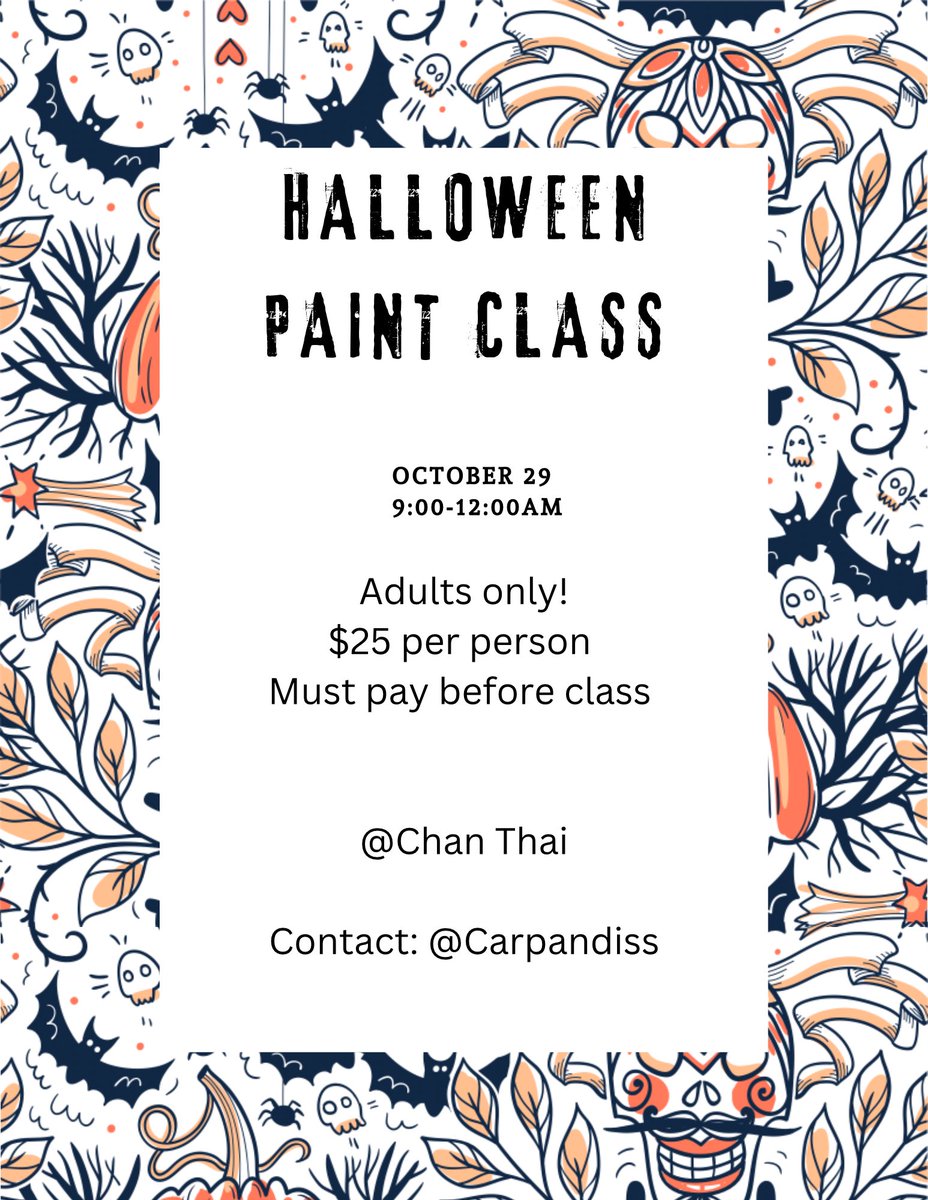 carpandiss's tweet photo. Don’t forget to purchase a spot to come to my class friends 🫶🏼 https://t.co/oBGyVKlw2r
