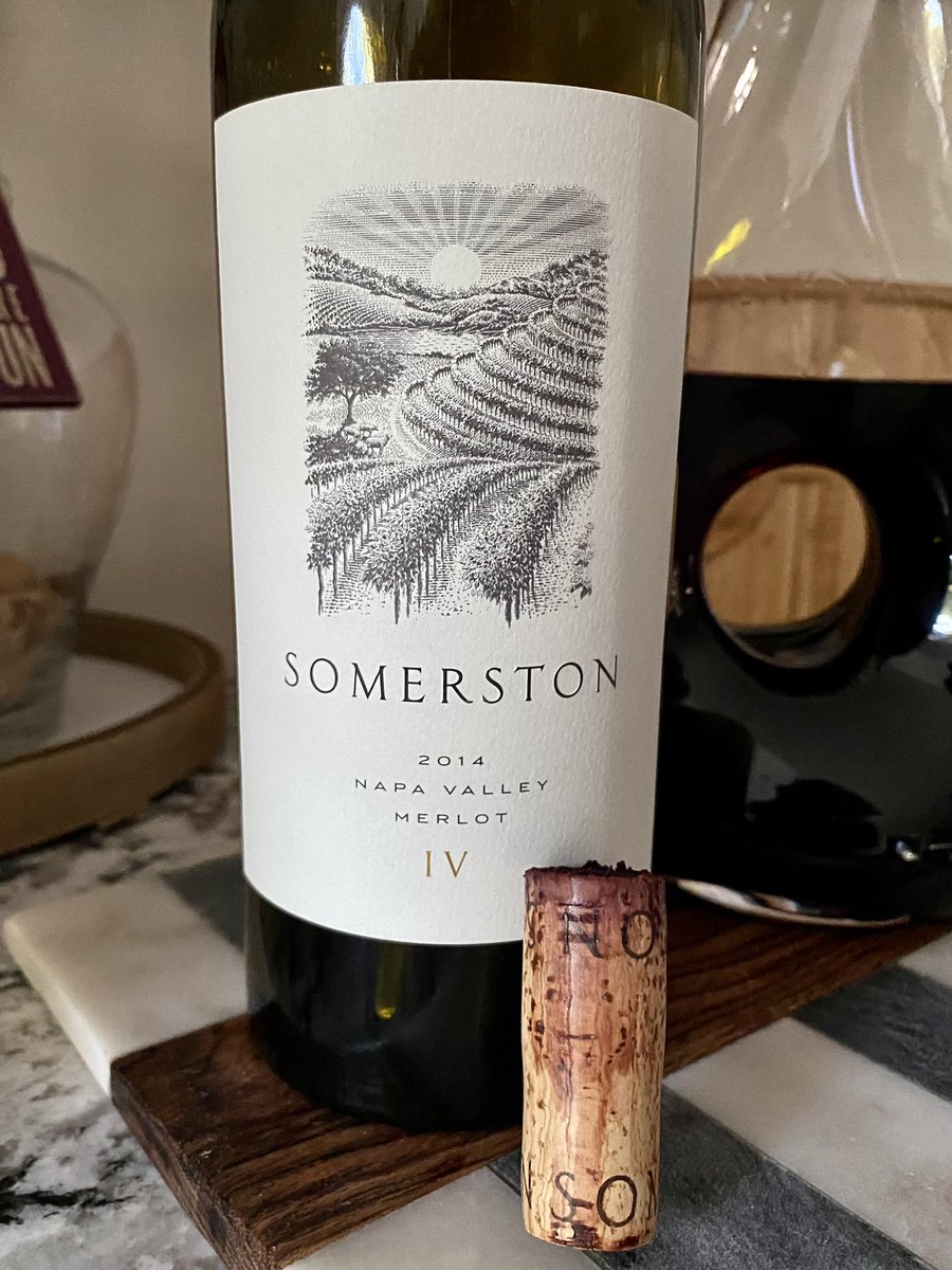 SideHustleWino's tweet photo. A3. I opened two 2014 #Merlots from Napa Valley. Both wineries believe that Napa provides terroir to produce the best Merlot wines in the world and they want place to come through in the wines. #winePW https://t.co/CCTJlW2TZo