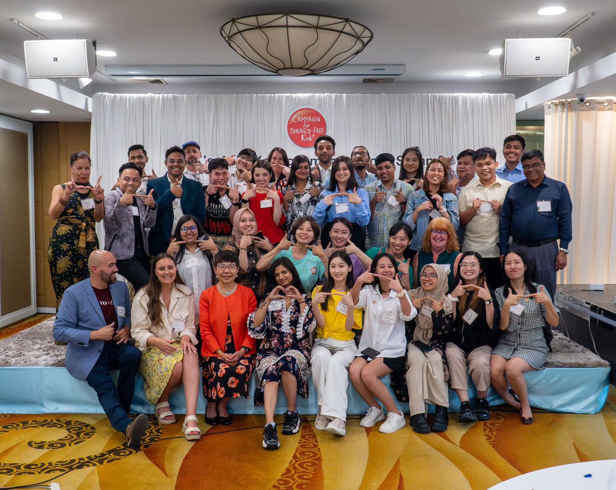 Y4TCNetwork's tweet photo. “Where It All Started”
Let's look back at the Asia Young Ambassadors Summit in September 2023 when passionate young ambassadors united to kickstart the journey towards a Tobacco-Free Asia.
#AYAS #Y4TC #TCChampions #FromWhereItAllStarted https://t.co/zwlOolqgHT
