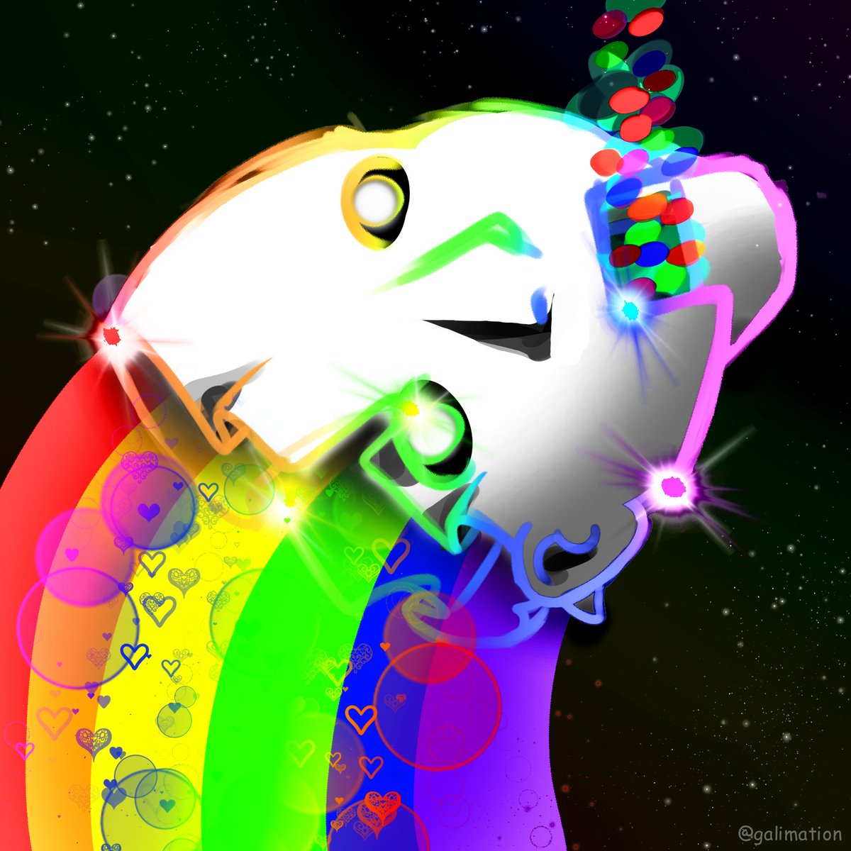 galimation's tweet photo. Day 14 - Candygore
Certainly a topic I've never drawn before. I notice many of the cringetober prompts are like that for me xD

#cringetober #cringetober2024 #candygore #brainbow https://t.co/dXuBckX8kL