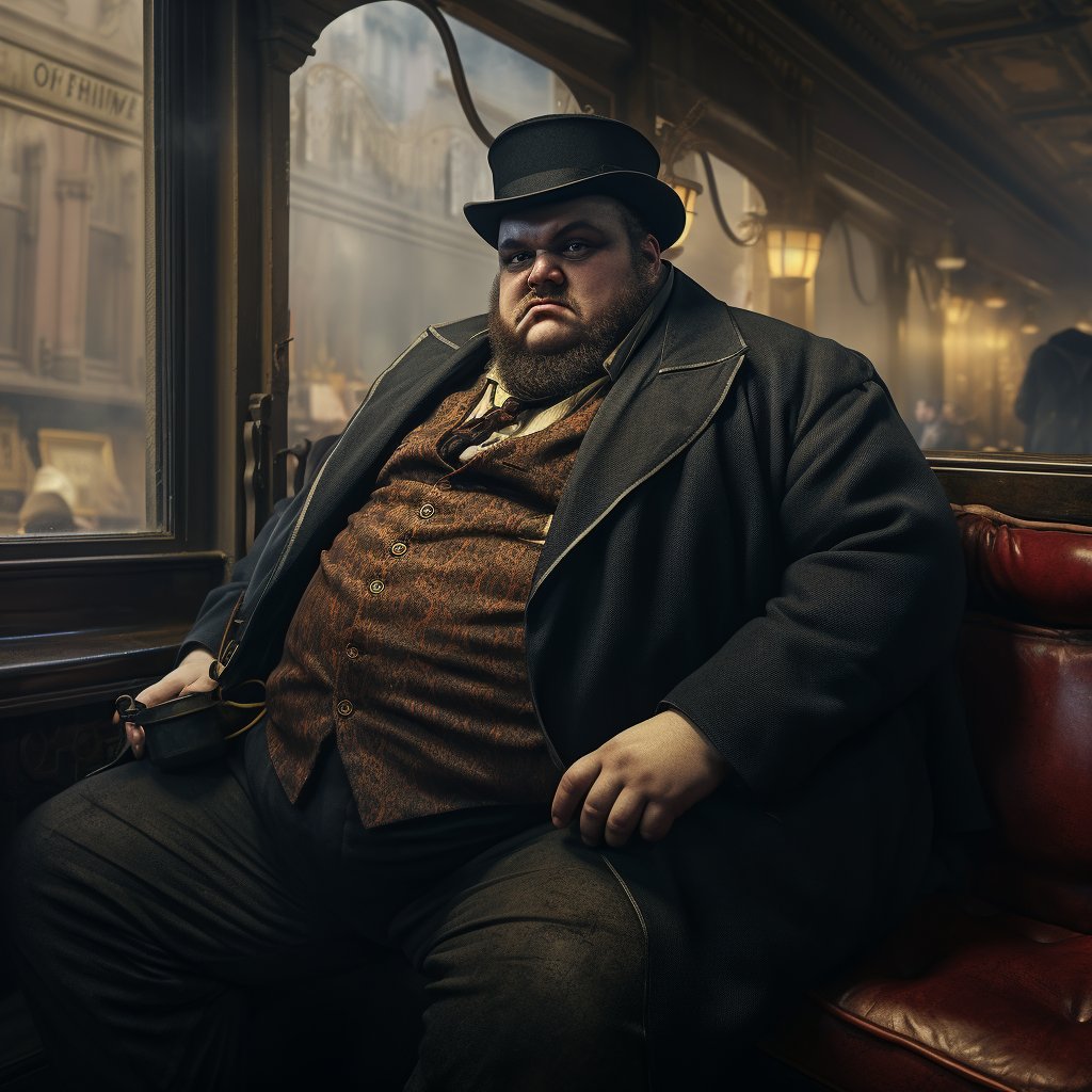 aether_audio's tweet photo. Représentation de Kevin dans le Métro.

Il n'a pas l'air commode au premier abord! Mais c'est une crème.

#midjourney #midjourneyartwork  #MidjourneyAI https://t.co/VdrAyCulVH