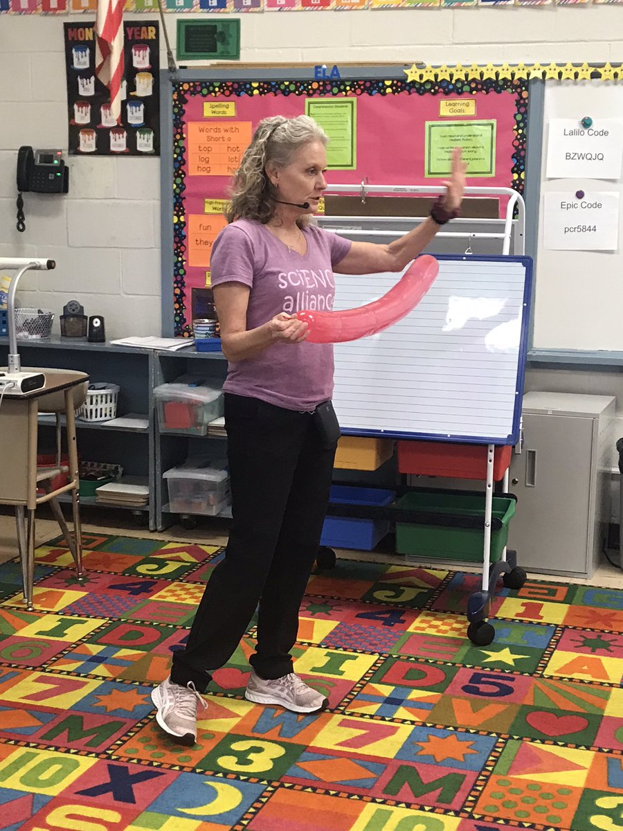 firstofcourse1's tweet photo. Science Alliance teaching my first graders all about force and motion!! @SeabrookBobcats https://t.co/vfEnbElSRb