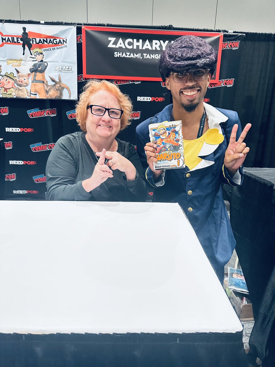Maxzilla35's tweet photo. #NYCC2023 https://t.co/IwFKAHZeyE