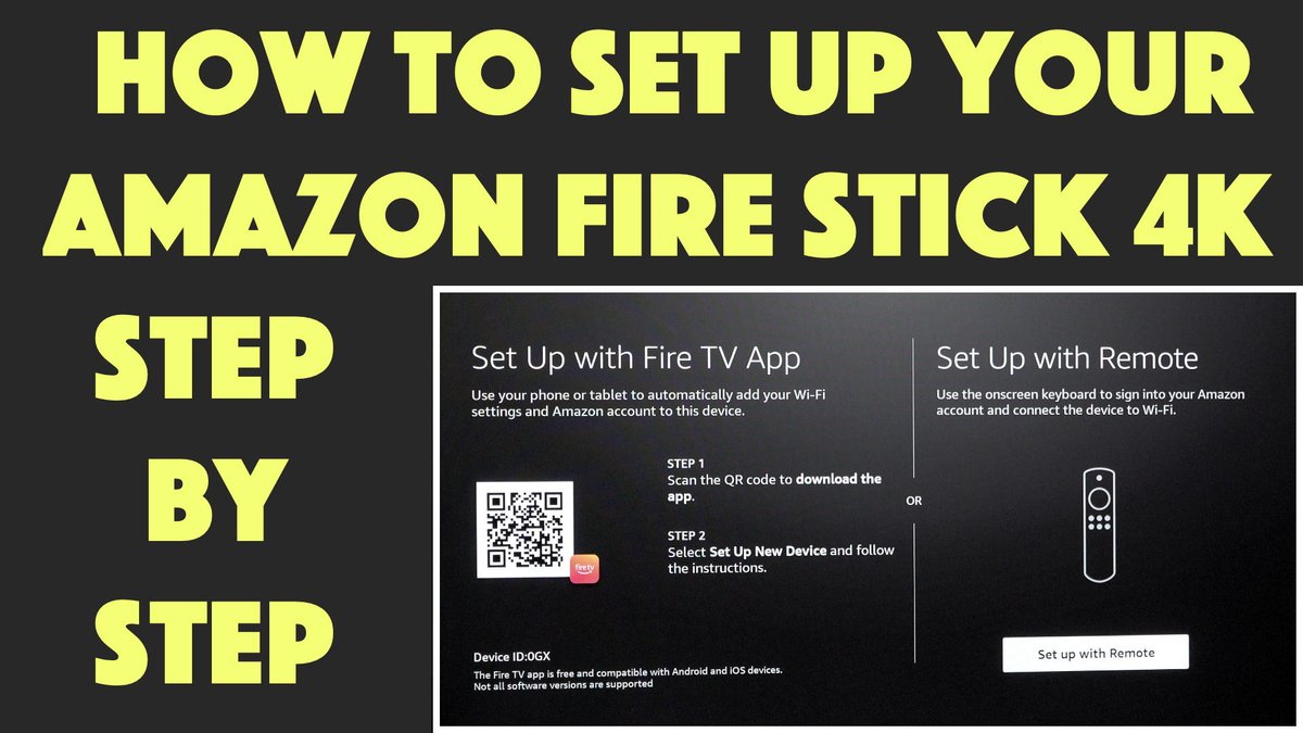 How to set up and use your  Fire TV Stick