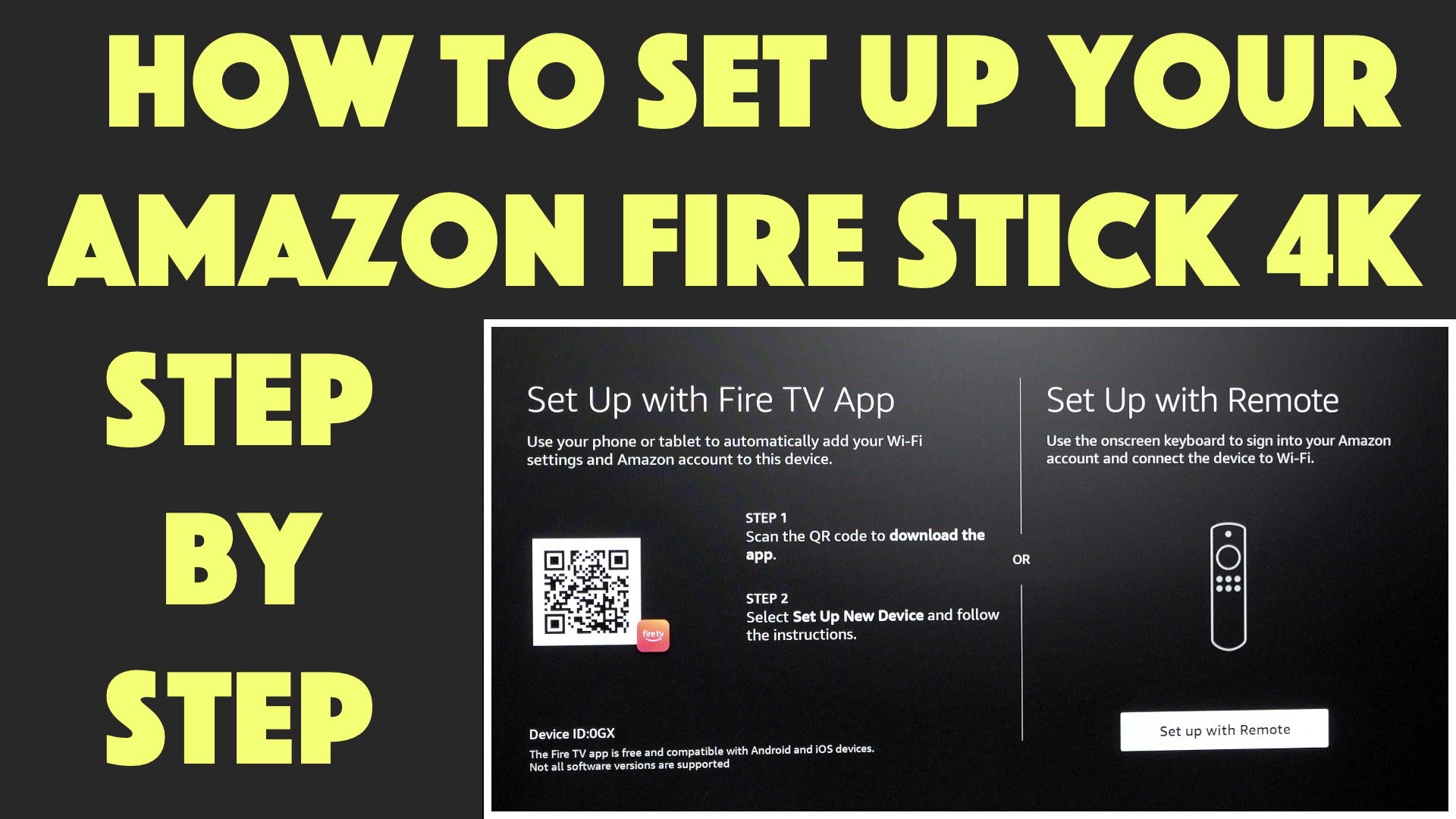 Fire Stick Setup Guide 2024 [Getting Started]