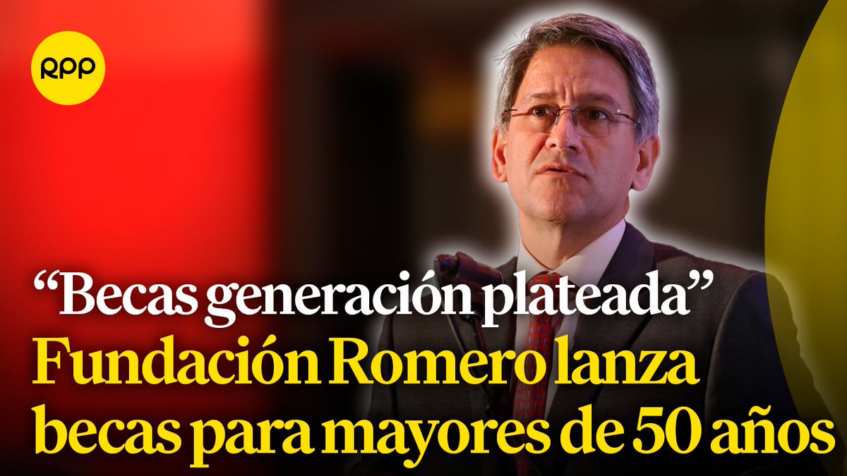 🔴 Martín Pérez, director ejecutivo de la Fundación Romero, comenta que esta fundación, junto con el Banco Interamericano de Desarrollo y el Ministerio de Trabajo, lanzan "Becas generación plateada", para personas de 50 años o más

👉 youtu.be/AaYnaq8sByk
#AmpliaciónDeNoticias