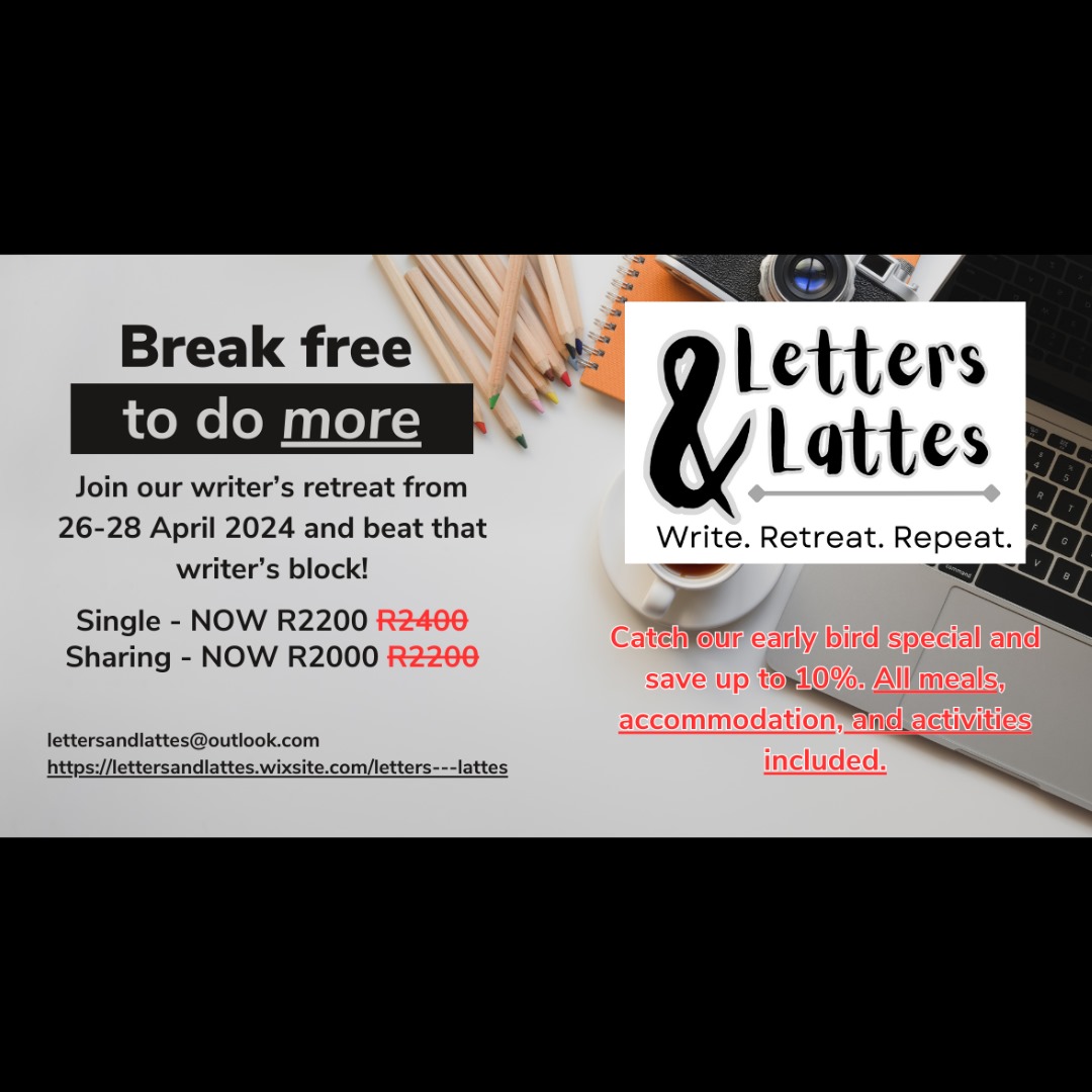 LettersndLattes's tweet photo. #Writersretreat #WritingCommunity #26-28April2024 #Oudtshoorn #ReleaseYourCreativity #coffee #affordable #fyp #fypage #booktok #viral #recommendations #like #share #follow https://t.co/Ecdz1Q0mrs