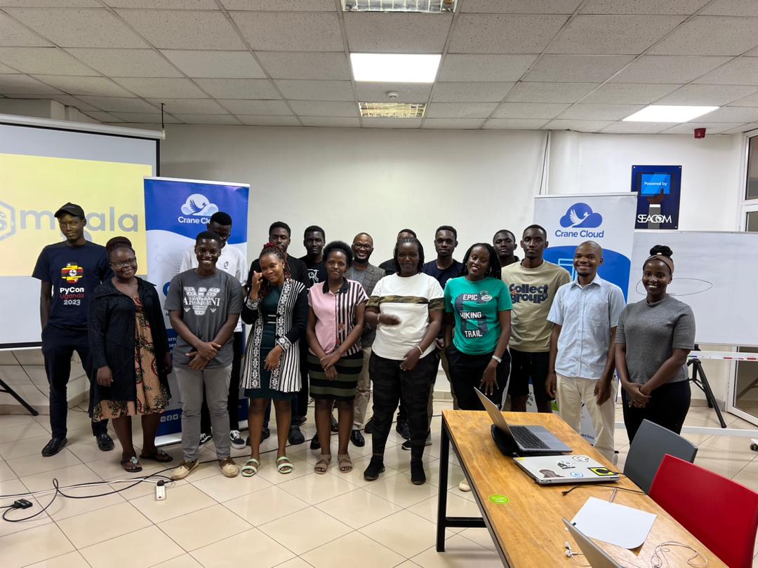 CraneCloud_io's tweet photo. A heartfelt thanks to everyone who joined in at the JavaScript meetup!  Your in-person or online presence added a special spark to the event.  

Thanks to the @CraneCloud_io Team and the JS Kampala team for making this a success! https://t.co/25UnVBwpmh