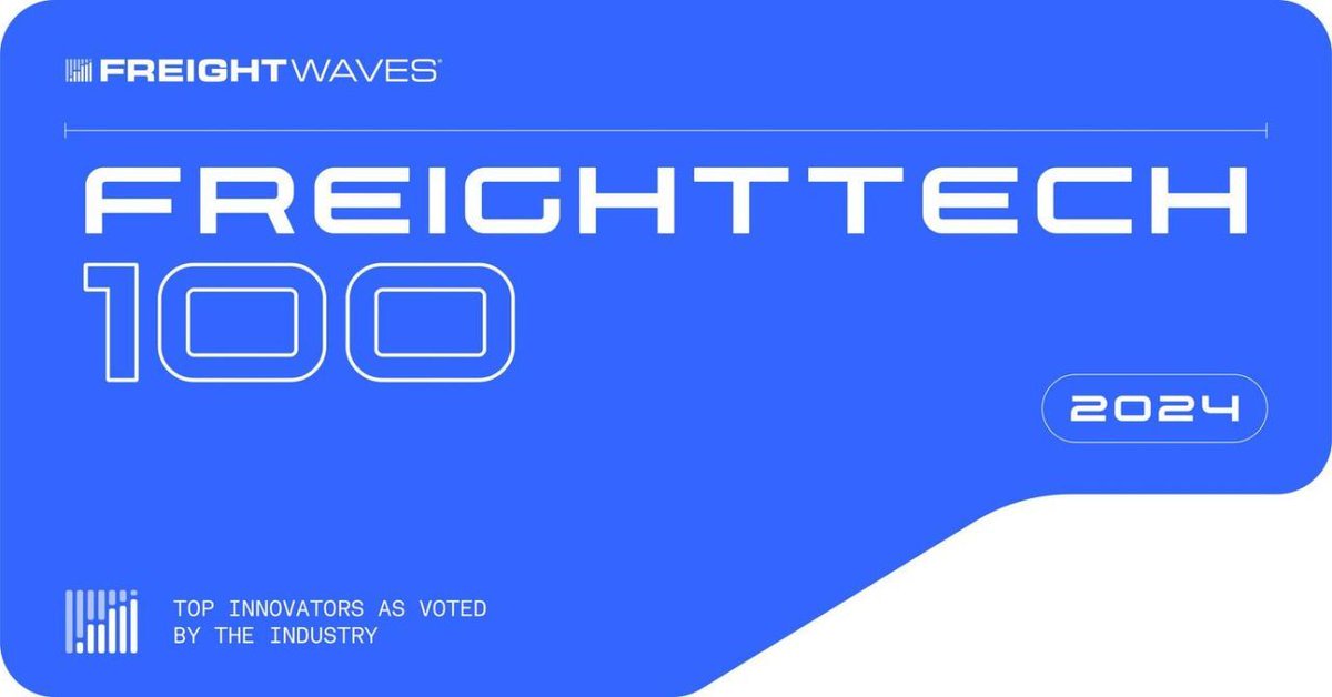 freightpipes's tweet image. Thank you to FreightWaves for recognizing project44 as one of the #FreightTech100!

We look forward to the announcement of the #FreightTech25 at the F3: Future of Freight Festival in November.
