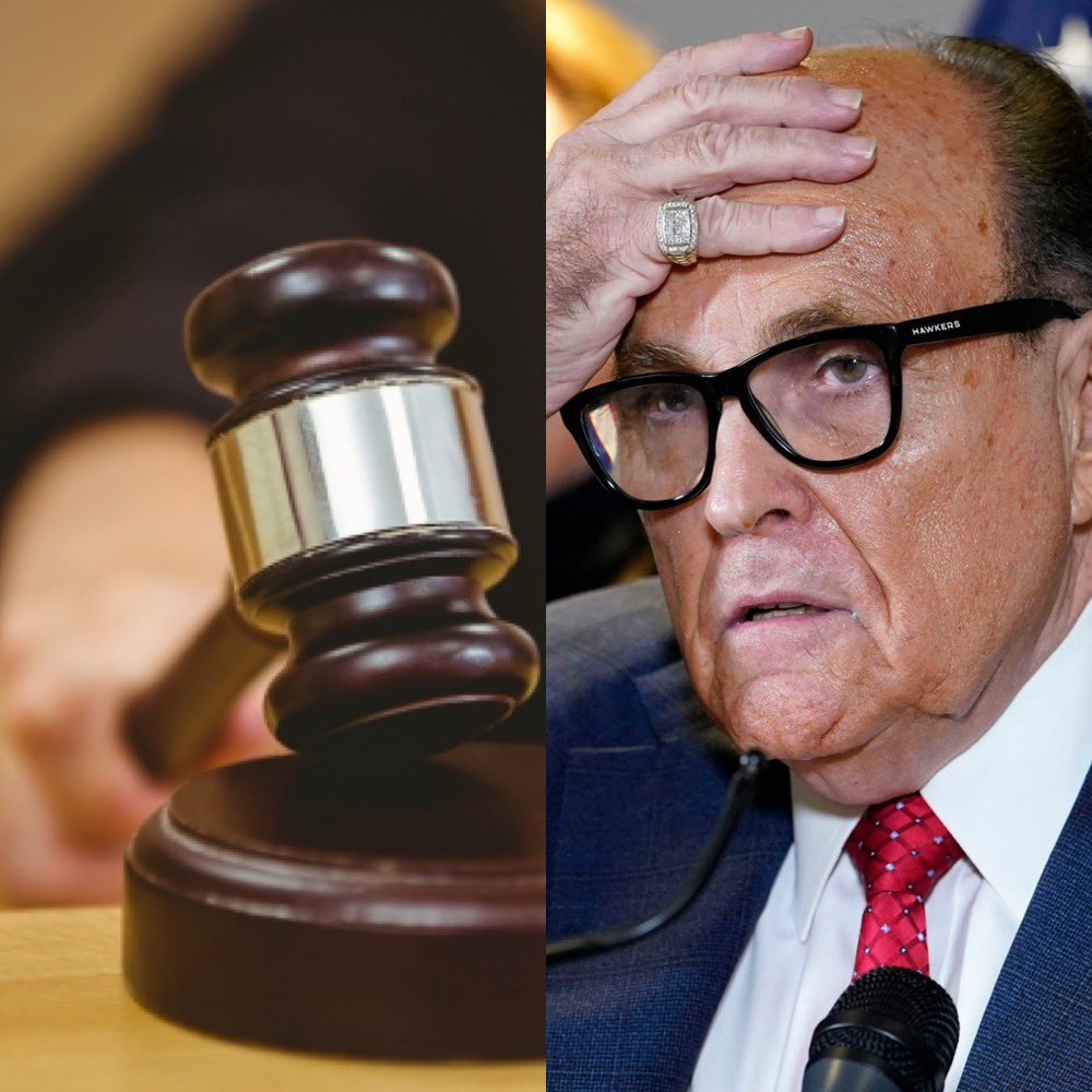 OccupyDemocrats's tweet photo. BREAKING: Disgraced Trump election attorney Rudy Giuliani is hit with devastating news as NBC News reveals that the judge overseeing the defamation lawsuit brought by Georgia election workers Ruby Freeman and her daughter Shaye Moss just “punished” Giuliani in a HUGE way…

NBC reports that the judge just ruled that she “will tell jurors that Giuliani intentionally hid financial documents and other records in defiance of court orders” in order to hide his true net worth. 

In today’s blistering ruling, U.S. District Judge Beryl Howell said that the move was necessary given "Giuliani’s continued and flagrant disregard of this Court’s August 30 Order that he produce financial-related documents concerning his personal and his businesses’ past and present assets.”

Adding insult to injury for Giuliani, NBC reports that “this means that jurors deciding how much Giuliani should pay the two Georgia election workers he defamed will be told that they can assume the worst about why the former New York City mayor has failed to turn over the court-ordered records” — and slap Giuliani with a massive, appropriate sum in legal damages. 

The judge wrote, “The jury will be instructed that it must, when determining an appropriate sum of compensatory, presumed, and punitive damages, infer that defendant Giuliani was intentionally trying to hide relevant discovery about the Giuliani Businesses’ finances for the purpose of shielding his assets from discovery and artificially deflating his net worth. The defendant and his lawyer will be banned from making any argument, or introducing any evidence, stating or suggesting that he is insolvent, bankrupt, judgment proof, or otherwise unable to defend himself" since he failed to hand over evidence that would back that up. 

Even worse for Giuliani, NBC reports that, “Friday's ruling comes as Giuliani faces increased legal and financial problems. He's been charged criminally in the Fulton County racketeering case with Trump and more than a dozen others — and is also being sued by his former lawyers, who allege that he owes them about $1.4 million in unpaid legal fees.“

Tick-tock, Rudy…

Please retweet and ❤️ to thank the judge for holding Trumper Rudy Giuliani FULLY accountable — and consider joining the growing exodus to Tribel, a woke new Twitter competitor that banned Giuliani and Trump for life and is exploding in popularity because Elon Musk banned Tribel’s Twitter account — but he forgot to ban this link to download the new Tribel app: https://t.co/HnJzSKjCwX