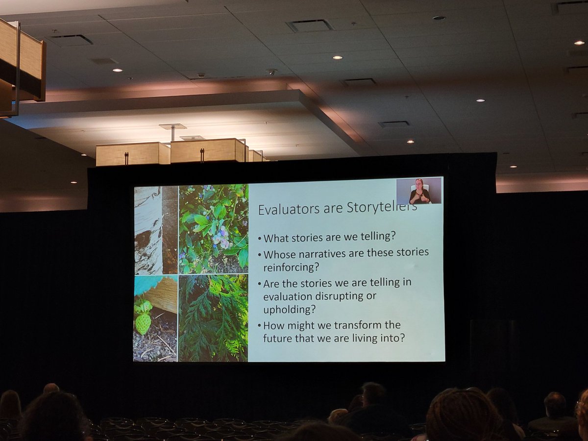 allsutter's tweet image. Gladys Rowe wrapping up #Eval23! @aeaweb