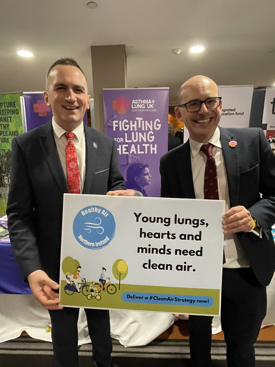 healthyairni's tweet photo. Thank you to Carla Lockhart MP, Stephen Dunne MLA, Paul Givan MLA &amp; Gordon Lyons MLA for supporting the need for a #CleanAirStrategy for Northern Ireland https://t.co/g5kVlvyQyT