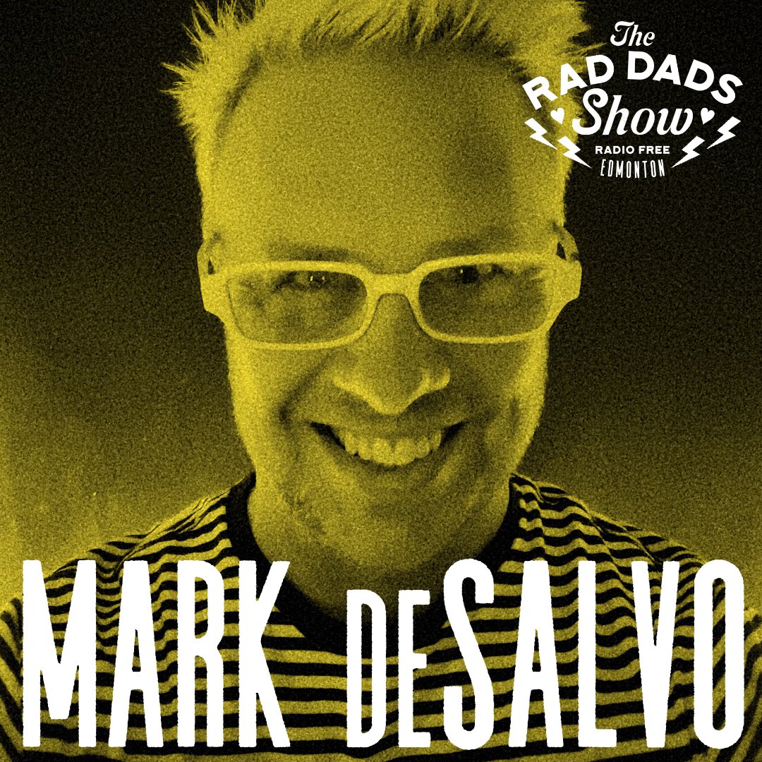 raddadsshow's tweet photo. OUT NOW! @markdesalvo - punk rock illustrator.  Brett and Mark chat about:
⚡️The “Old Dads Club”
⚡️The hilarity of kids dropping an F bomb
⚡️Mark’s battle with throat cancer
⚡️Mark’s exhibit at @ The Punk Rock Museum
⚡️…and more!

Listen/watch 👉 https://t.co/bcvgFtEJfF https://t.co/fPNxO59tgm