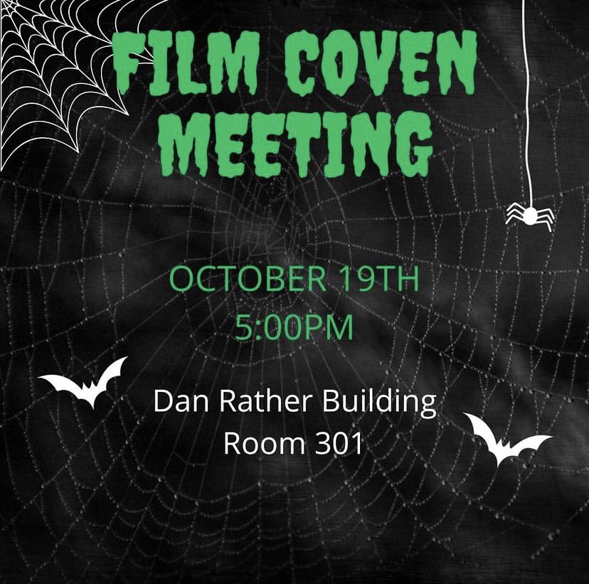 Film_Coven's tweet photo. Got our next meeting coming up, we’ll be introducing our first film of the semester https://t.co/PuXcJPqNzh
