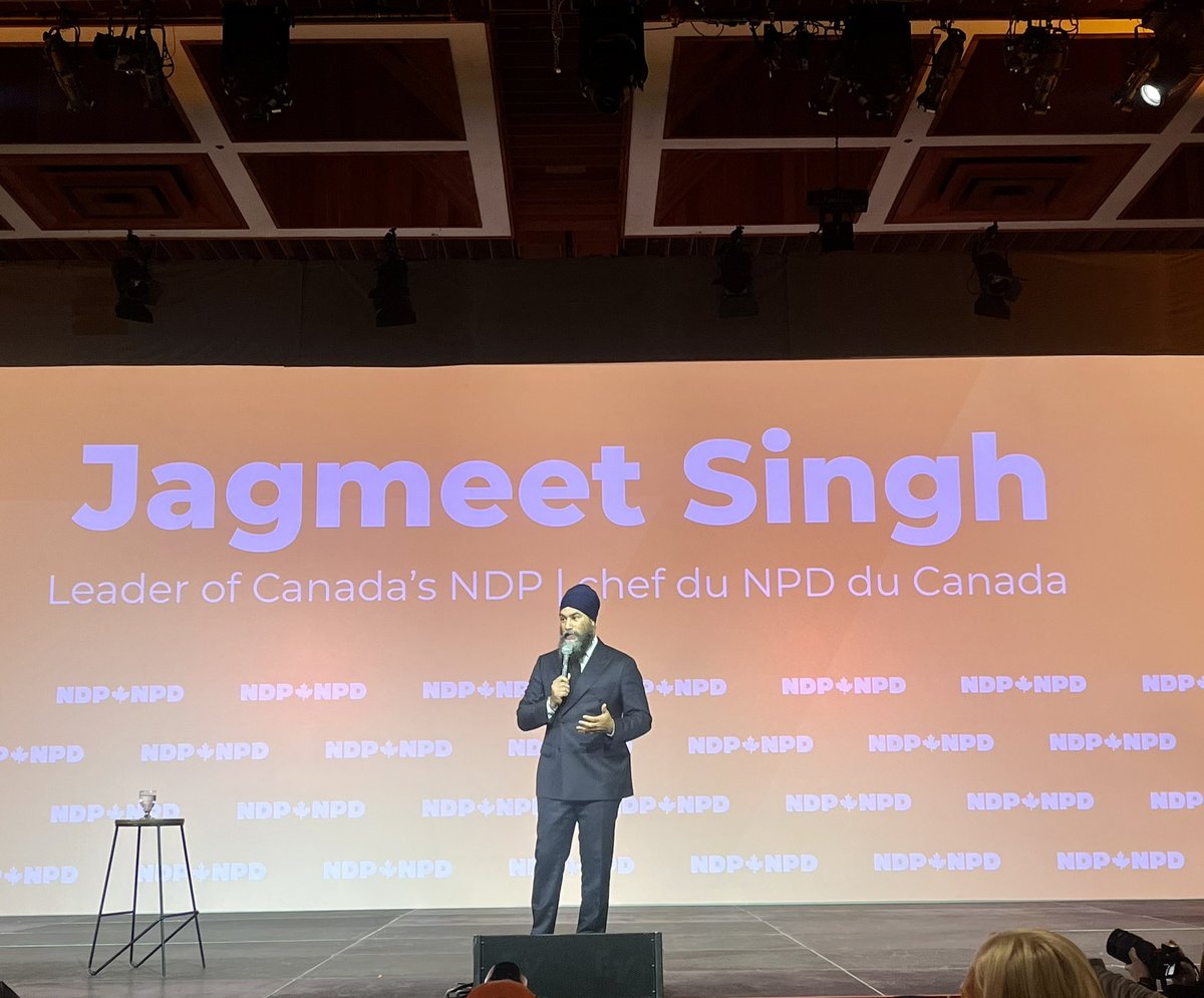 Steelworkers are thrilled to be at the federal NDP Convention this weekend in Hamilton, supporting @theJagmeetSingh and the #NDP caucus’ effort to push the tired Liberal government on changes that will help us all. #cndpoli