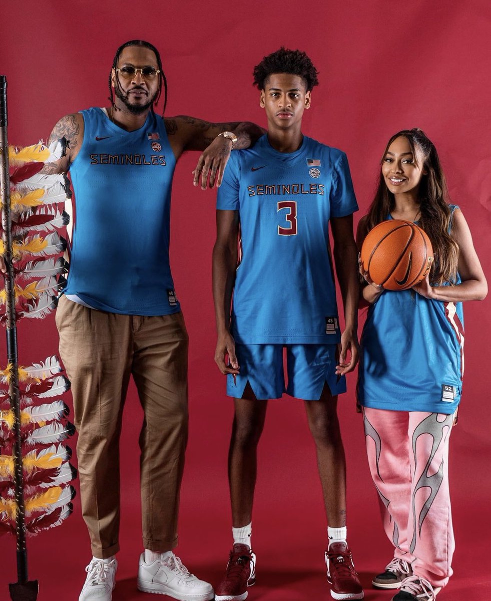 TheDunkCentral's tweet photo. Kiyan Anthony visits FSU 🔥

(h/t @joetipton ) https://t.co/pSqZtMFBAu