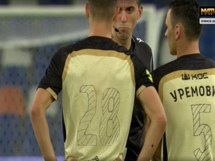 paddypower's tweet photo. Wales should take inspiration from the Europa League to solve the issues with the numbers falling off the back of their jerseys.

#RWC2023 https://t.co/B1MZVxgZoF