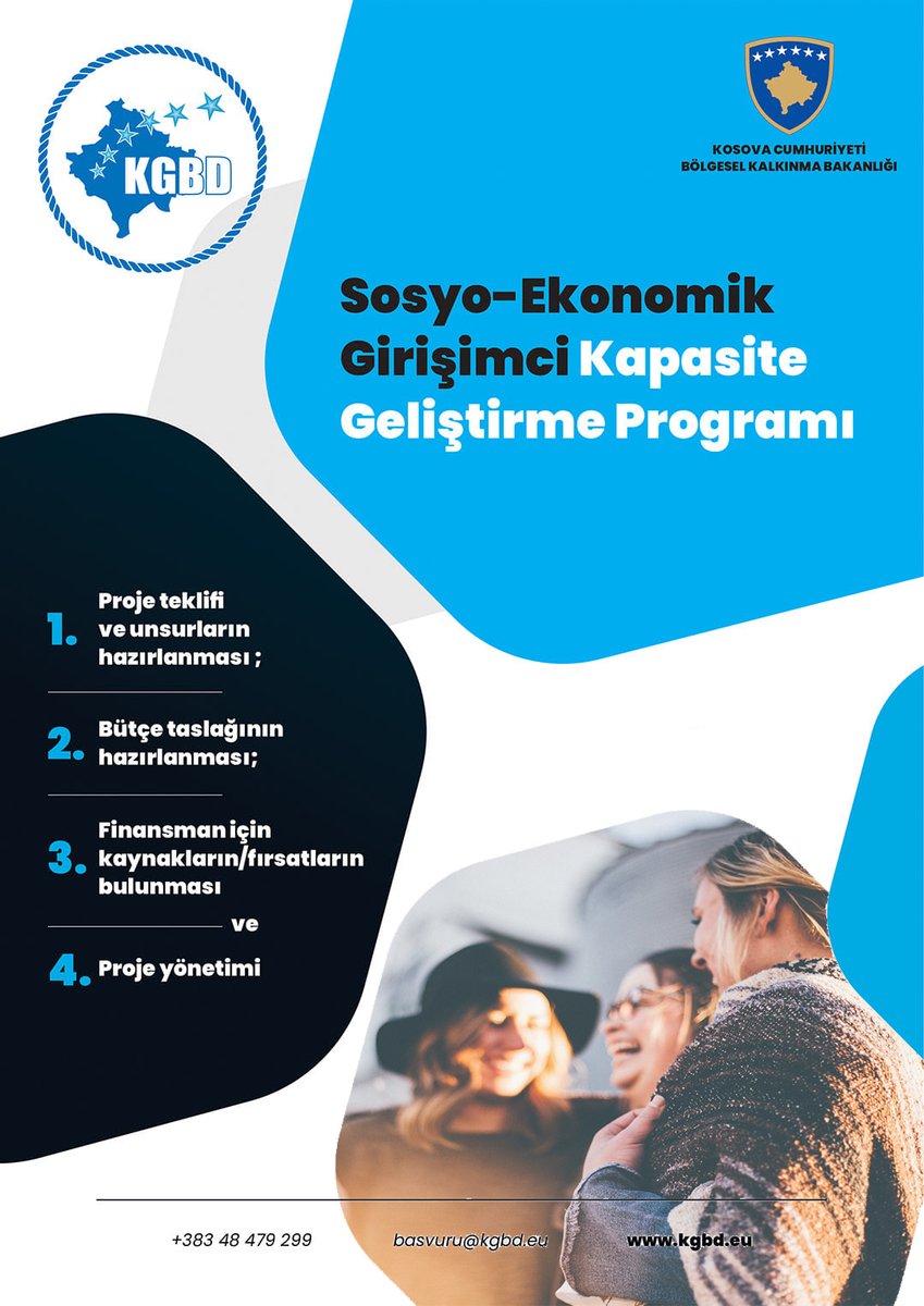 MPrizren's tweet photo. Kosova Bölgesel Kalkınma Bakanlığı tarafından desteklenen Kosova Genç Birlik Derneği (@kgbdeu), bugün başarıyla Sosyo-Ekonomik #Girişimci Kapasite Geliştirme Programı'nı düzenledi. https://t.co/Yi1vwKrsuG