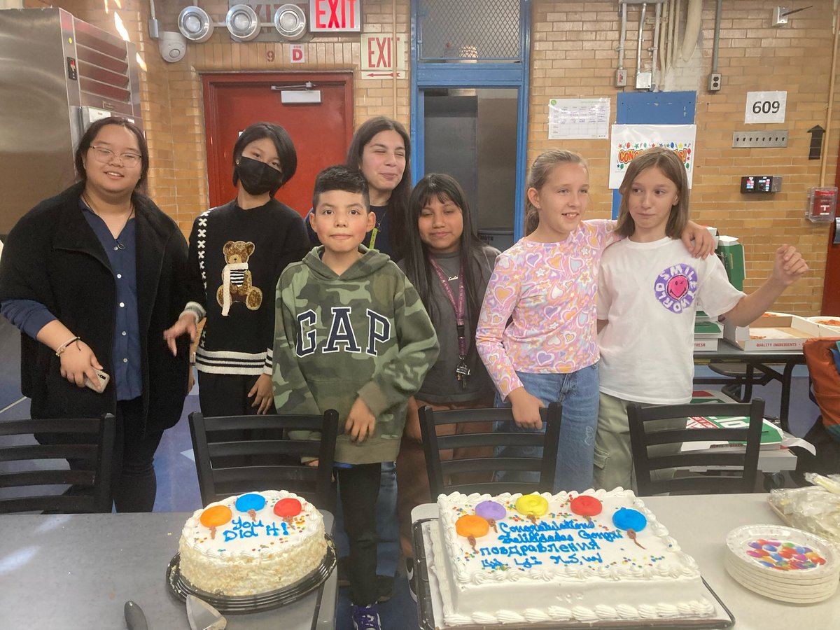 DomDangeloNYC's tweet photo. Yesterday we celebrated over 90 MLL “testing out” of services! Congratulations to all of my students on their hard work! They truly are Rock Stars! #BoodyStudentsAreRockStarStudents #BoodyCastle #powerfulandproductiveday @DOEChancellor @D21_Community @NYCSchools https://t.co/MWDJ7opgke
