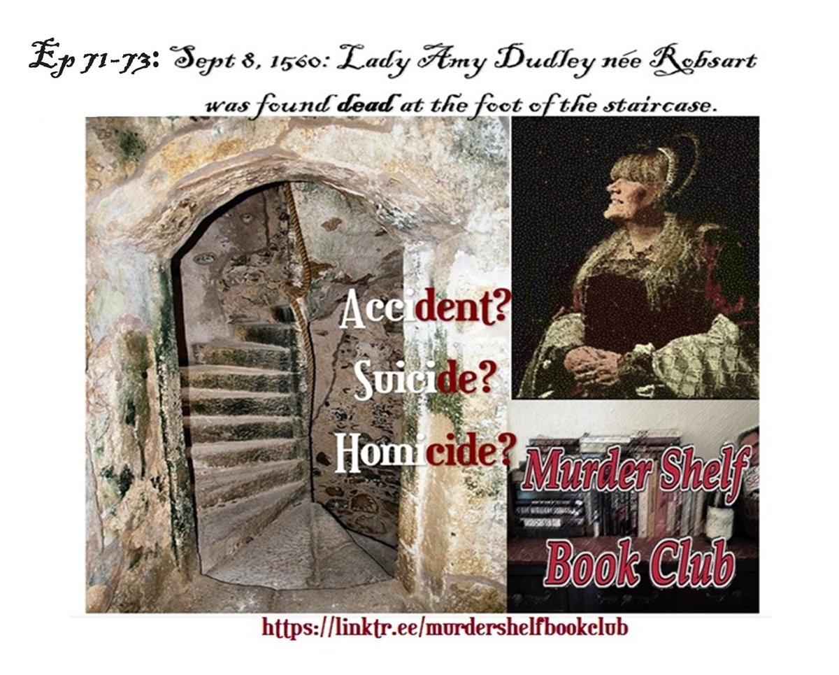 shelf_club's tweet photo. Ep 71-73: Get the whole story of a mysterious death
🏰that is still debated over 500 yrs later!👑
Listen here! https://t.co/P5vFzt9qas ◀️
🎧
#truecrime #podcast #truecrimebook #bookclub #Storyteller #crimestory #history #ElizabethI #monarchy #royalscandal #inquery #PodNation #Crimecon #crimecon2023 #readers #iRead4U #OutNow #newepisode #Tudors #Tudor #England