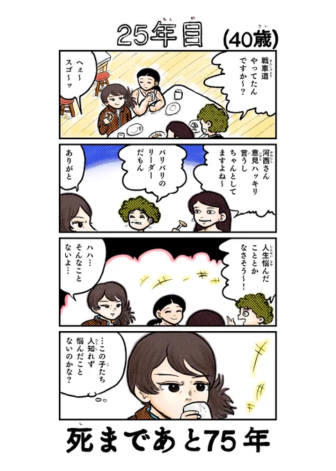#garupan 
#ガルパン 

100年後に死ぬ河西さん 