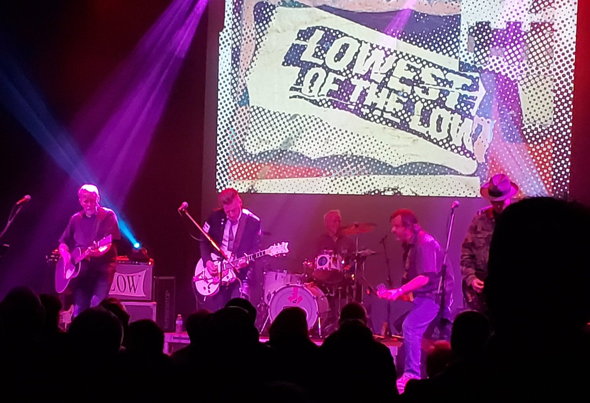 Fantastic new album & timeless classics by @LowestOfTheLow last night @BronsonTheatre.  #MusicIsMedicine