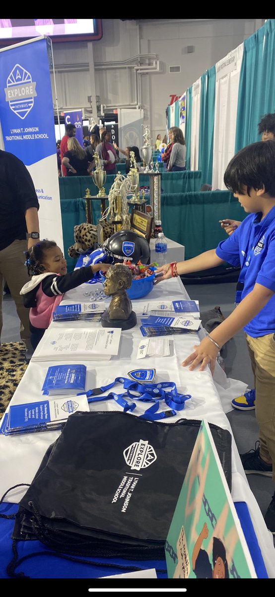 Explore_Johnson's tweet photo. The stars of showcase! Our students are our heart! 💙 @ExploreJCPS @Dr_RKBranch https://t.co/KVquDh2IGl