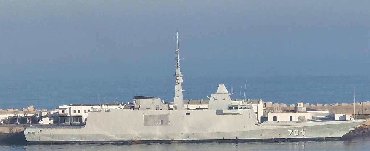 #FARMAROC #RMN #RoyalMoroccanNavy 

📍Casablanca, Royal Moroccan Navy FREMM  Mohammed VI