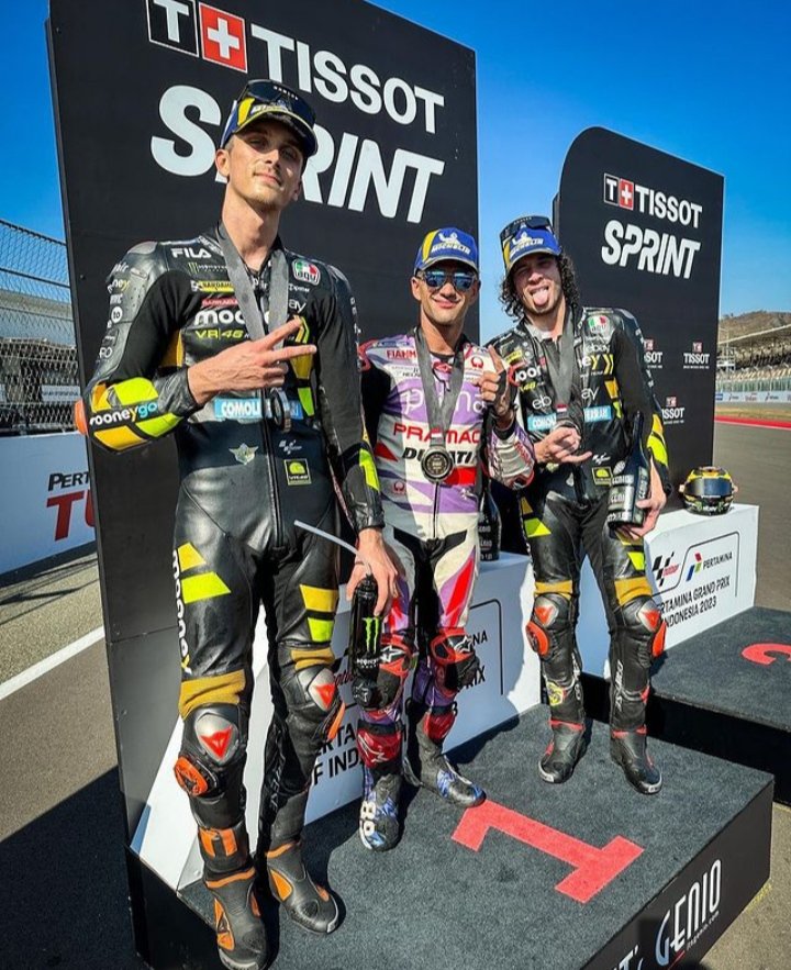 ..mooney VR46 Racing Ducati team 🏁 Rider VR46 Academy 🇮🇹
SPR #mandalikaGP🇮🇩🇮🇩🇮🇩Podium🏆
