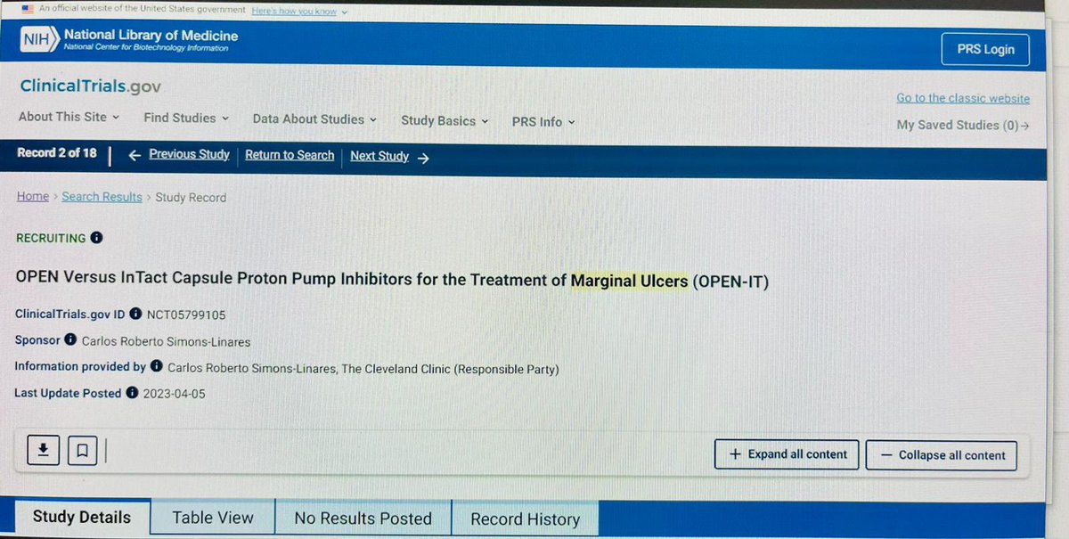 Exactly! Thanks to @MetabolicEndo @allie_schulman & BWH team study, we do OC-PPI! 👏🏻👏🏻👏🏻👏🏻👏🏻👏🏻👏🏻 RCT is underway at @ClevelandClinicc⏩️ “OPEN-IT” trial! 👍🏻👍🏻🔥🔥 Results coming soon