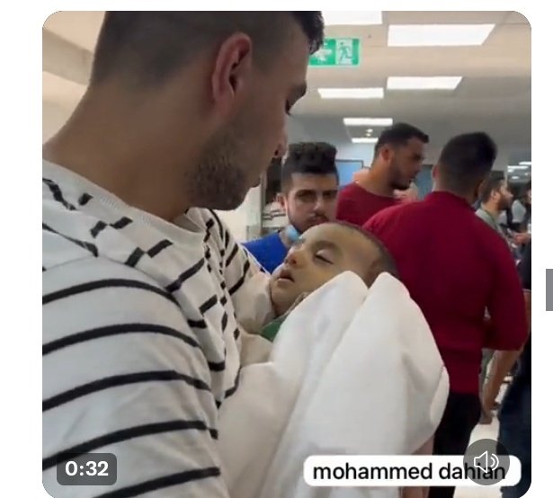 IqraAzh15218406's tweet photo. I stand with palestine
9 months old boy dead
Little baby!!
#GazaAwarenessWith360
@360MuslimExpert
#AlAqsaCallsArmies https://t.co/nEoyQUO0Au